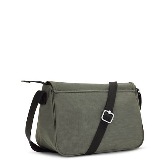 Sunita Crossbody Bag, Green Moss, large