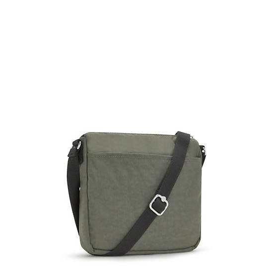 Sebastian Crossbody Bag, Green Moss, large