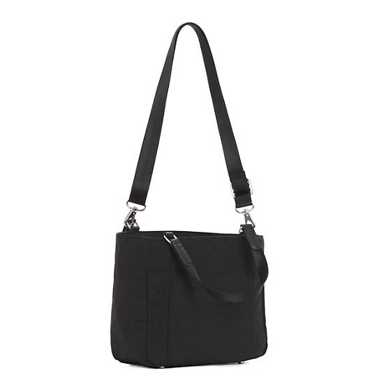 Stacie Handbag, True Black Mix, large