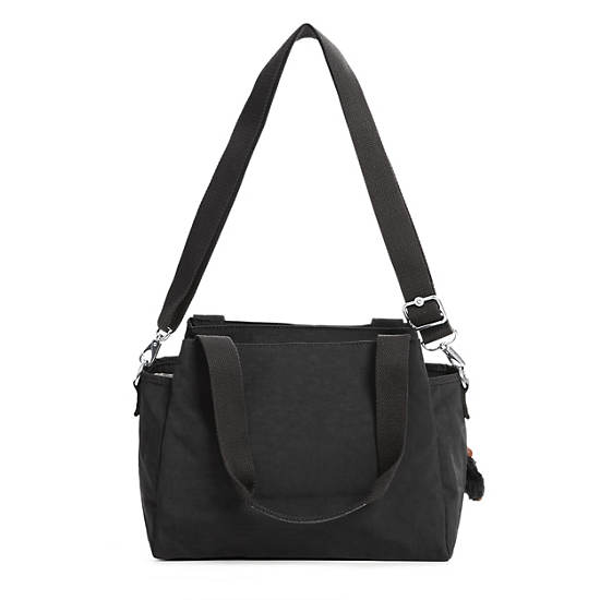Elysia Shoulder Bag, Black, large