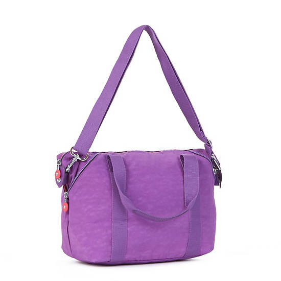 Art Small Handbag, VT Ice lavender, large