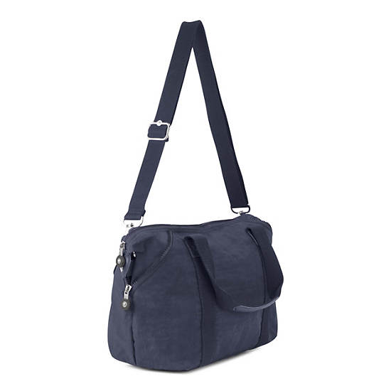 Art Small Handbag, True Blue, large
