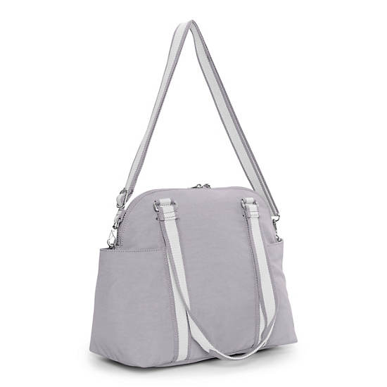 Dunzello Handbag, Truly Grey Rainbow, large
