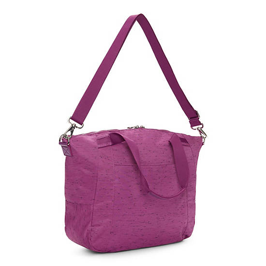 Kingsley Tote Bag, Hot Magenta, large Kingsley Tote Bag, Hot Magenta, large