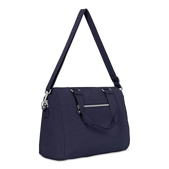 Bevine Handbag, True Blue, large