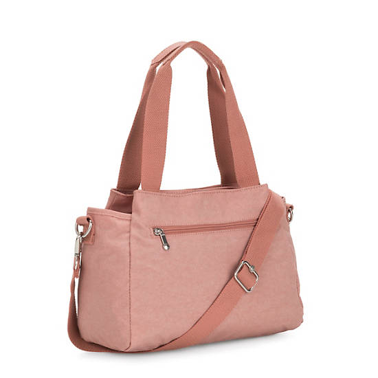 Elysia Handbag, Fresh Pink Metallic, large