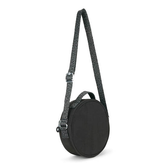 Raquel Round Handbag, Black, large