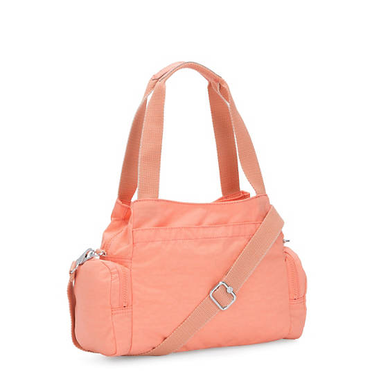 Felix Large Handbag, Peachy Coral, large