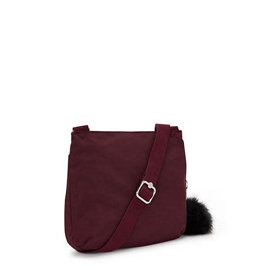 Emmylou Crossbody Bag, Deep Burgundy G, large Emmylou Crossbody Bag, Deep Burgundy G, large