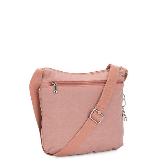 Arto Crossbody Bag, Fresh Pink Metallic, large