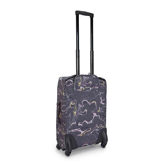 Darcey Small Printed Carry-On Rolling Luggage, Soft Marble, large