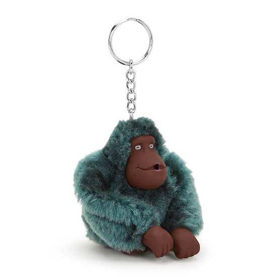 Sven Monkey Keychain, Light Aloe Tonal, large