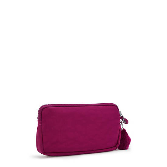 Lowie Wristlet Wallet, Purple Fig, large