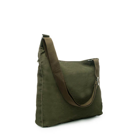 Delilah Crossbody Bag, Seaweed Green Blue, large