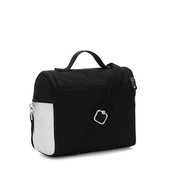 Kichirou Lunch Bag, Black white Combo, large