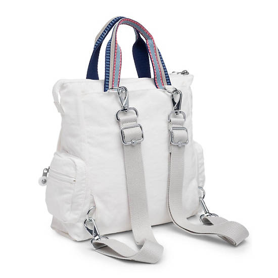 Revel Convertible Backpack, Alabaster Tonal Zipper, large