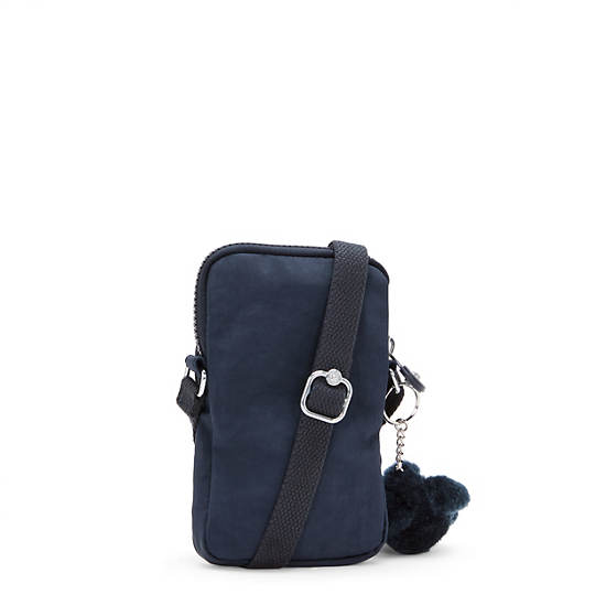 Tally Crossbody Phone Bag, Blue Bleu 2, large