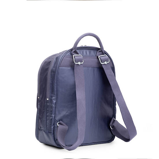 Rose Small Backpack, Enchanted Purple Metallic, large