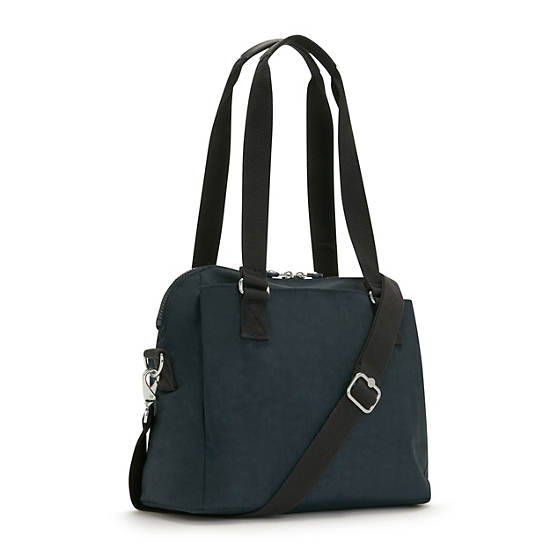 Felicity Shoulder Bag, True Blue Tonal, large