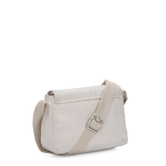Sabian Crossbody Mini Bag, Glimmer Grey, large