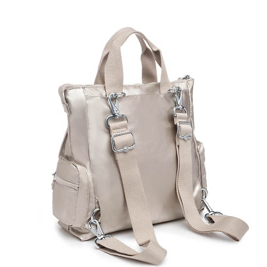 Revel Metallic Convertible Backpack, Shimmering Spots, large