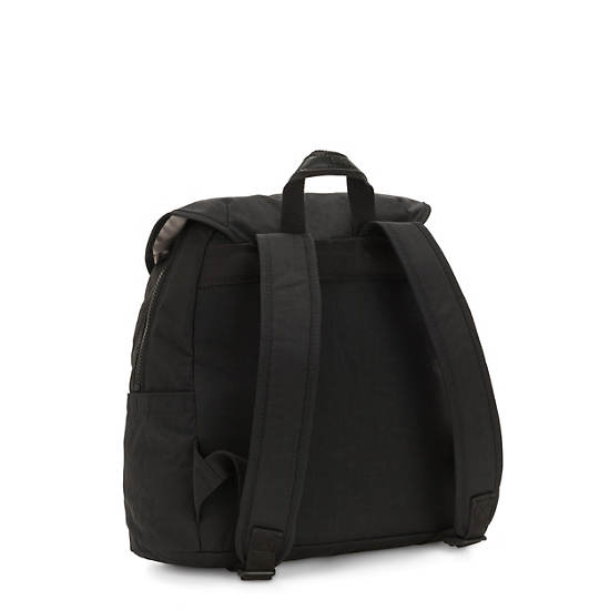 Fiona Medium Backpack, Black Tonal, large