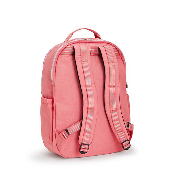 Seoul Extra Large 17" Laptop Backpack, Joyous Pink Fun, large