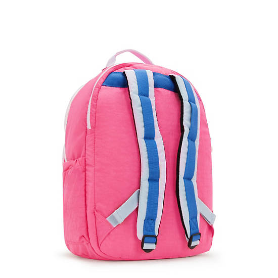 Seoul Extra Large 17" Laptop Backpack, Happy Pink Mix, large