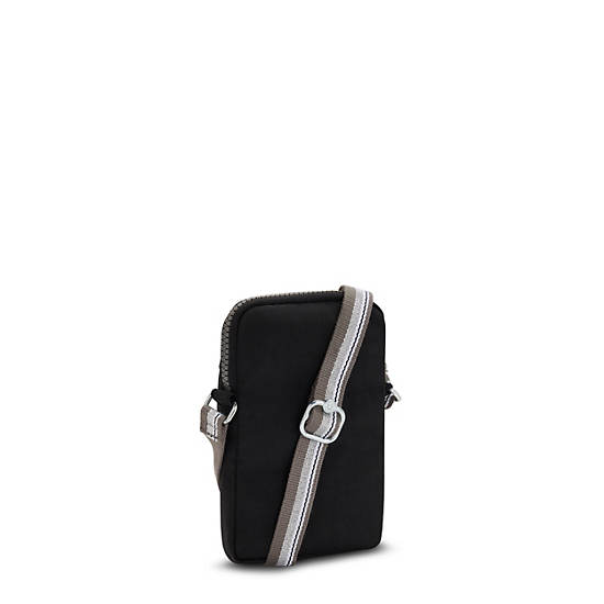 Tally Crossbody Phone Bag, Black, large