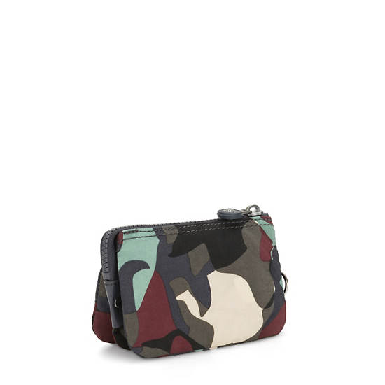 Creativity Small Printed Pouch, Camo, large