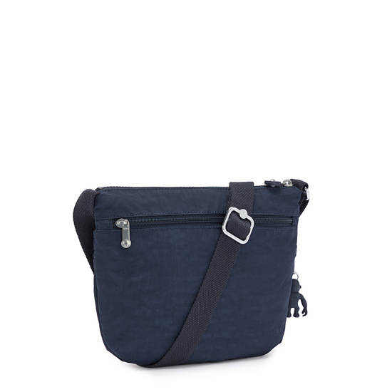 Arto Small Crossbody Bag, Blue Bleu 2, large