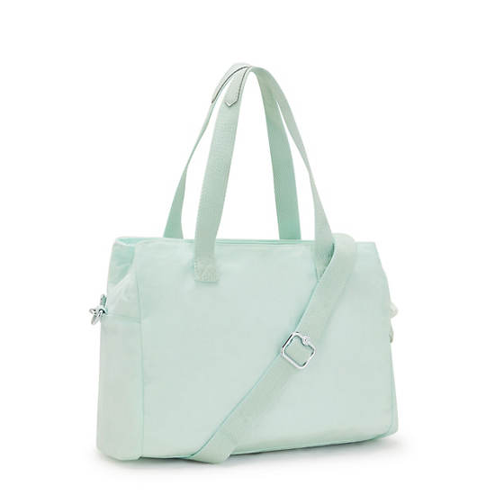 Kenzie Shoulder Bag, Willow Green, large