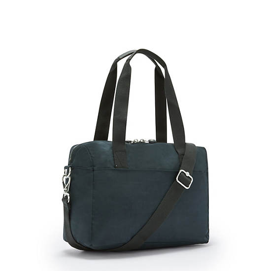 Charlene Shoulder Bag, True Blue Tonal, large