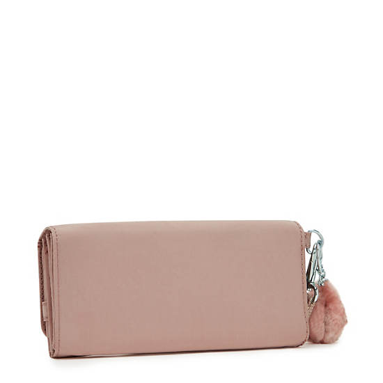 Rubi Large Wristlet Wallet, Love Puff Pink, large