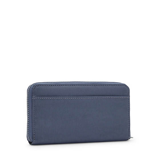 Alia Wristlet Wallet, Hazy Grey, large