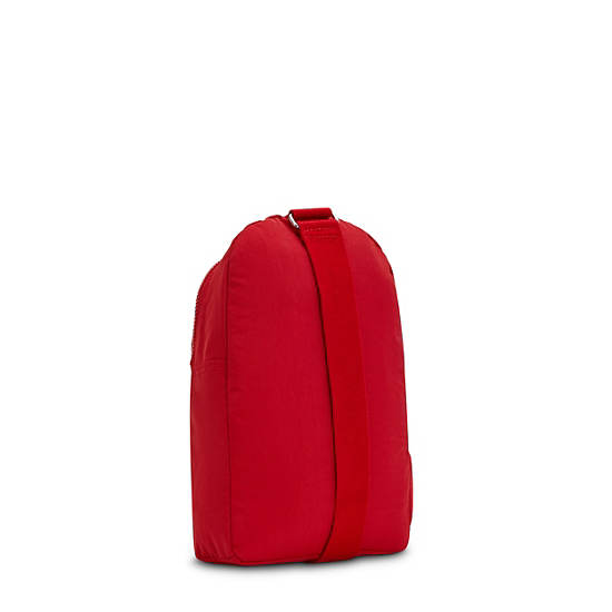 Klynn Sling Backpack, Cherry Tonal, large