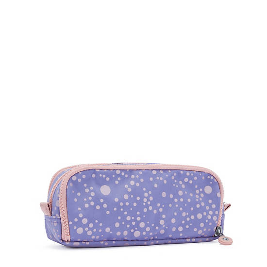 Kipling Wolfe Metallic Pencil Pouch Frosted Lilac Metallic Reviews 2024