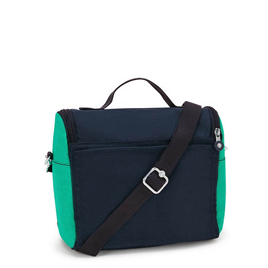 New Kichirou Lunch Bag, Blue Green, large