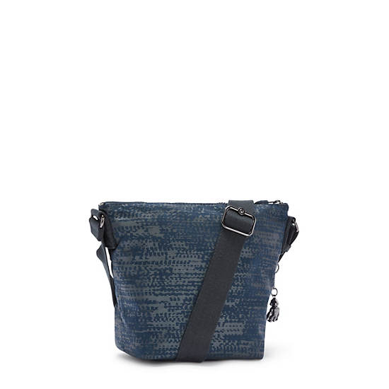 Sonja Small Crossbody Bag, Blue Eclipse Print, large