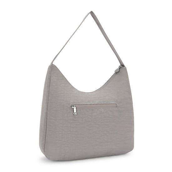 Isidora Shoulder Bag, Cloudy Grey, large