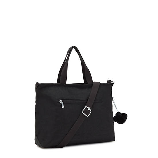 Tadeo Shoulder Bag, Black Tonal, large