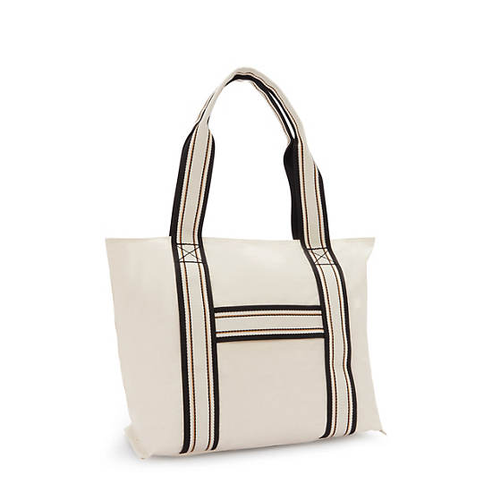 Era Medium Tote Bag, Light Sand, large