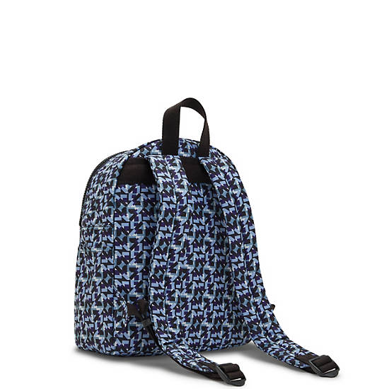 Matta Up Printed Backpack, Dazzling Geos, large