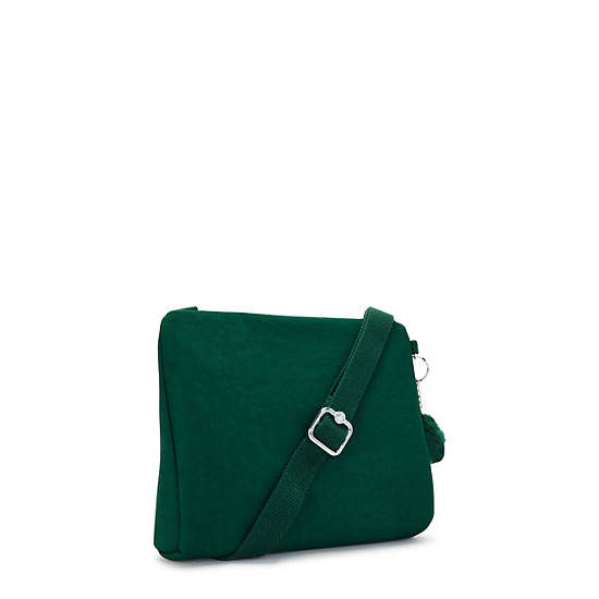 Maya Large Palmellato Handbag Dark Green | Lalage Beaumont
