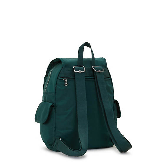 City Pack Small Backpack, Deepest Emerald, large