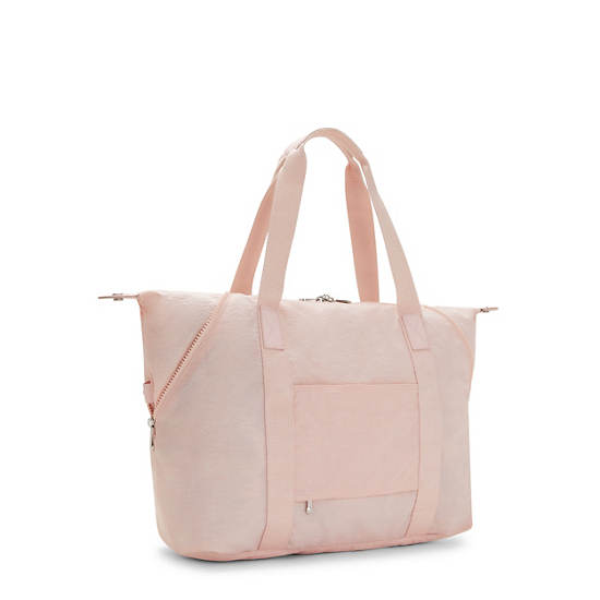 Art Medium Tote Bag, Sweet Pink Blue, large
