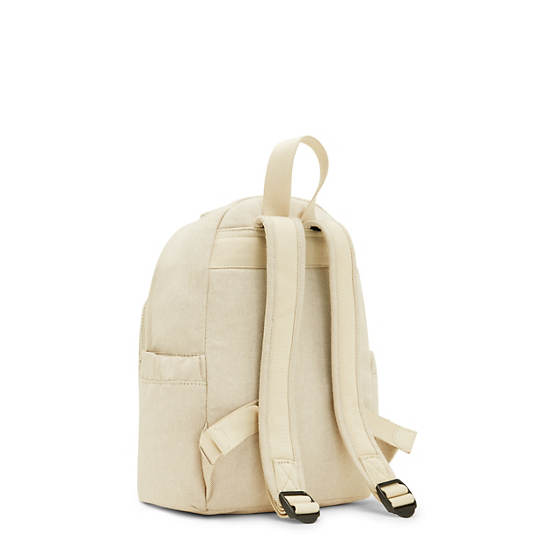 Delia Mini Backpack, Beige Sand, large Delia Mini Backpack, Beige Sand, large