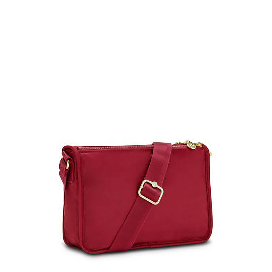 Hailey Crossbody Bag, Regal Ruby Lux, large