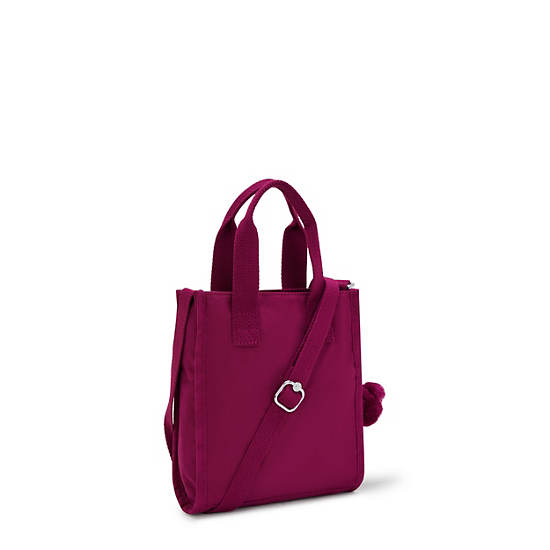 Inara Small Crossbody Tote Bag, Purple Fig, large