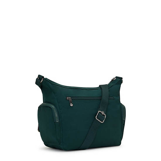 Gabbie Small Crossbody Bag, Deepest Emerald, large